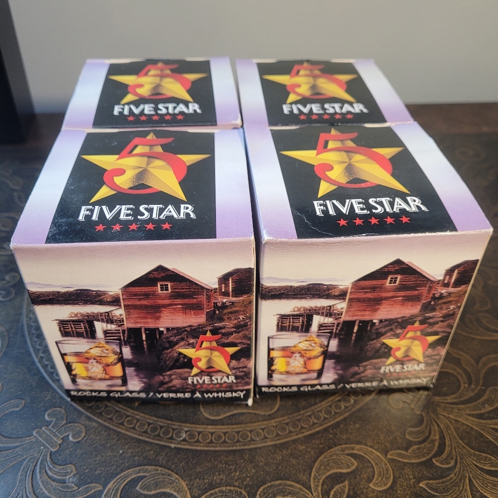 Five Star Rock Glasses Set